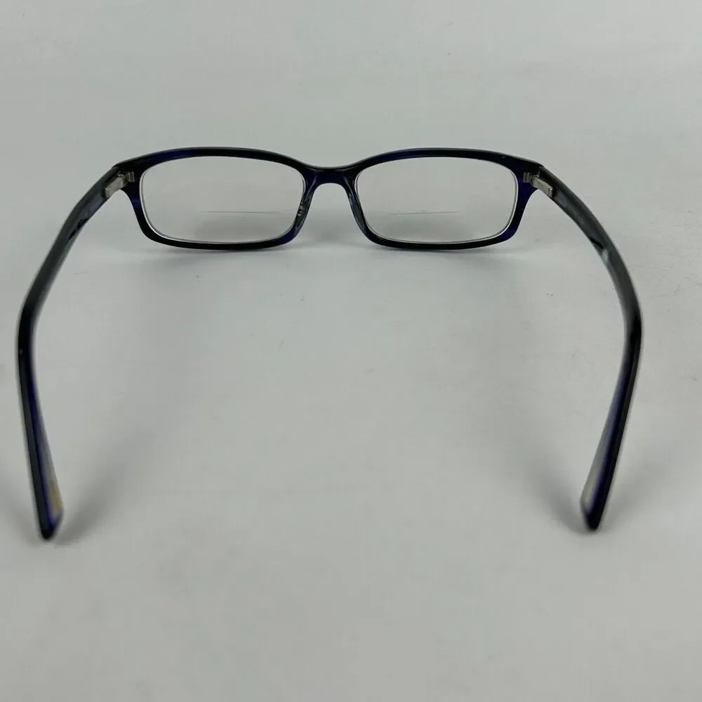 Jones New York J739 Eyeglasses Women Blue Black Plastic Frame Full Rim 51 15 140